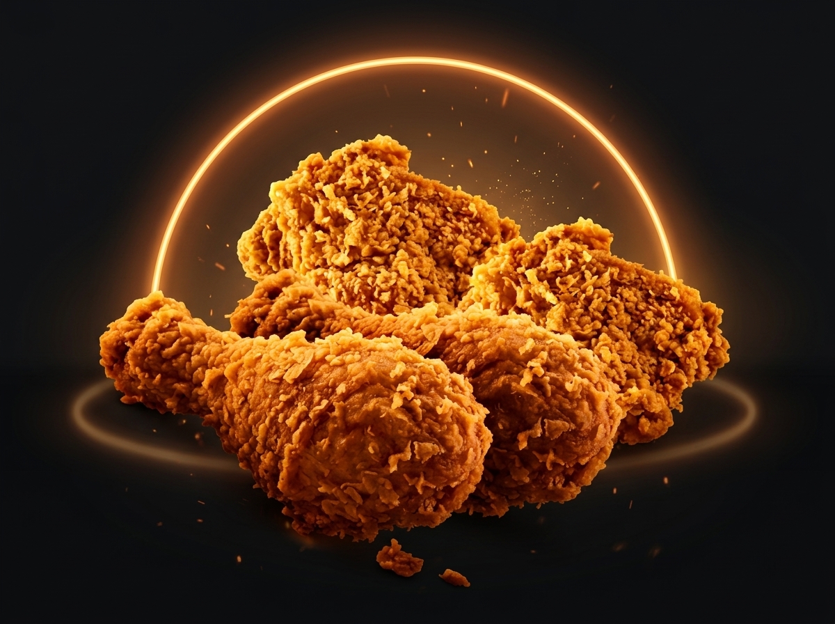 Crispy Golden Fried Chicken